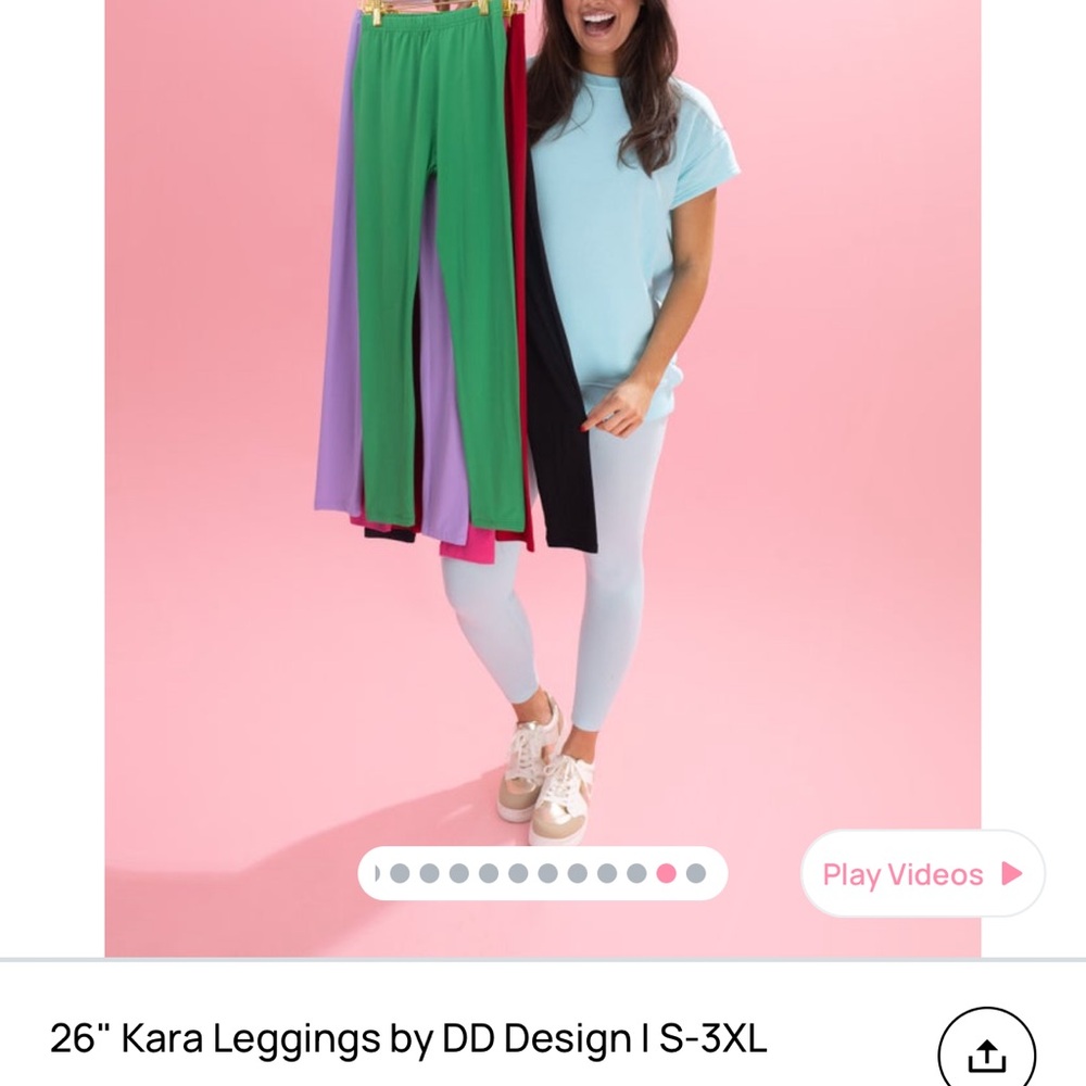 Lavender Discount Divas Leggings